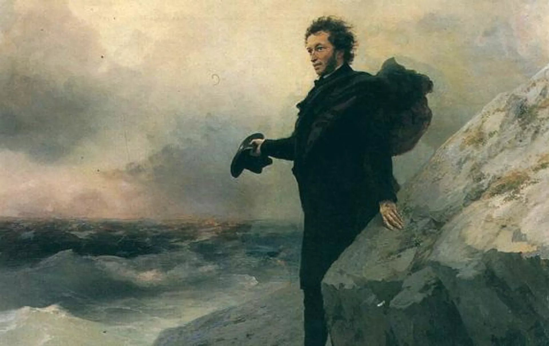 Иван Айвазовский Прощание Пушкина с морем, 1877 год - РИА Новости, 1920, 26.05.2026