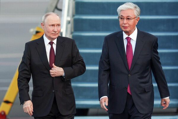 Государственный визит президента Владимира Путина в Казахстан
