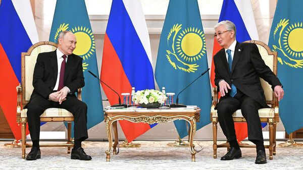 Государственный визит президента РФ Владимира Путина в Казахстан