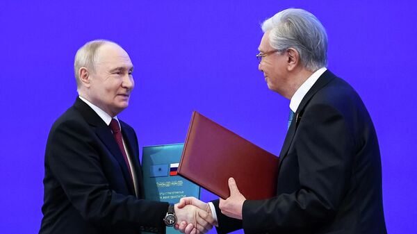 Путин Токаев Путин Токаев
