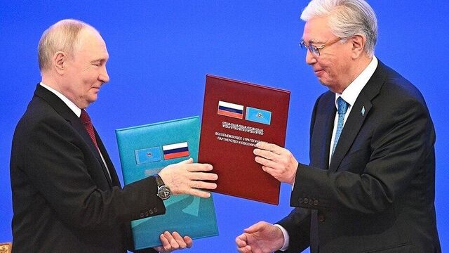 Семь основ дружбы: как проходит визит Путина в Казахстан
