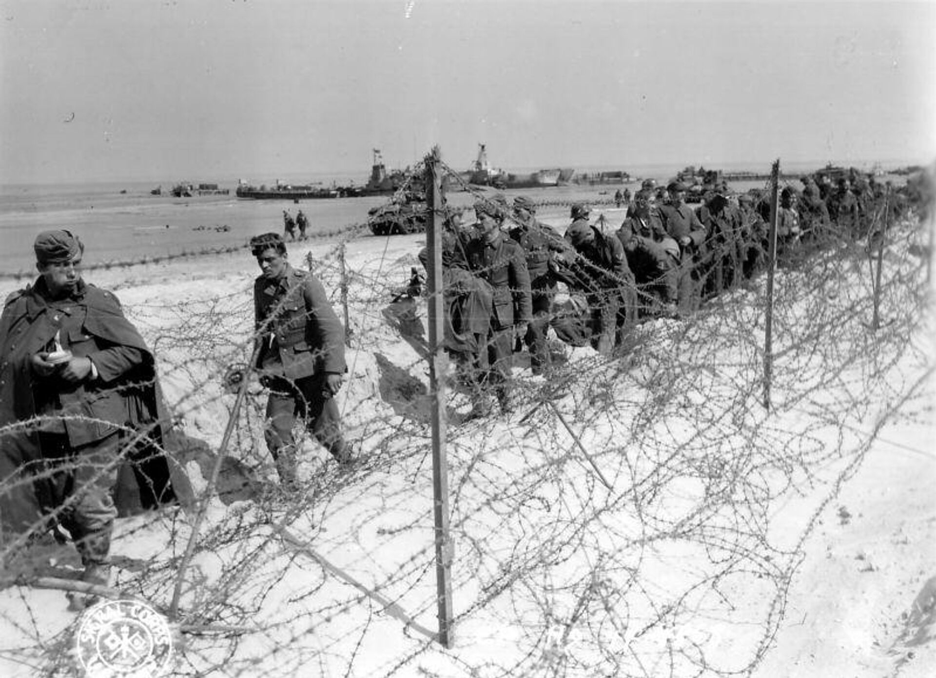 Немецкие пленные в Нормандии, июнь 1944 года - РИА Новости, 1920, 29.05.2026
