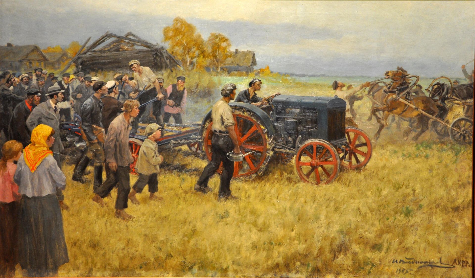 Иван Владимиров Первый трактор на деревне, 1925 год, Государственный центральный музей современной истории России - РИА Новости, 1920, 30.06.2026