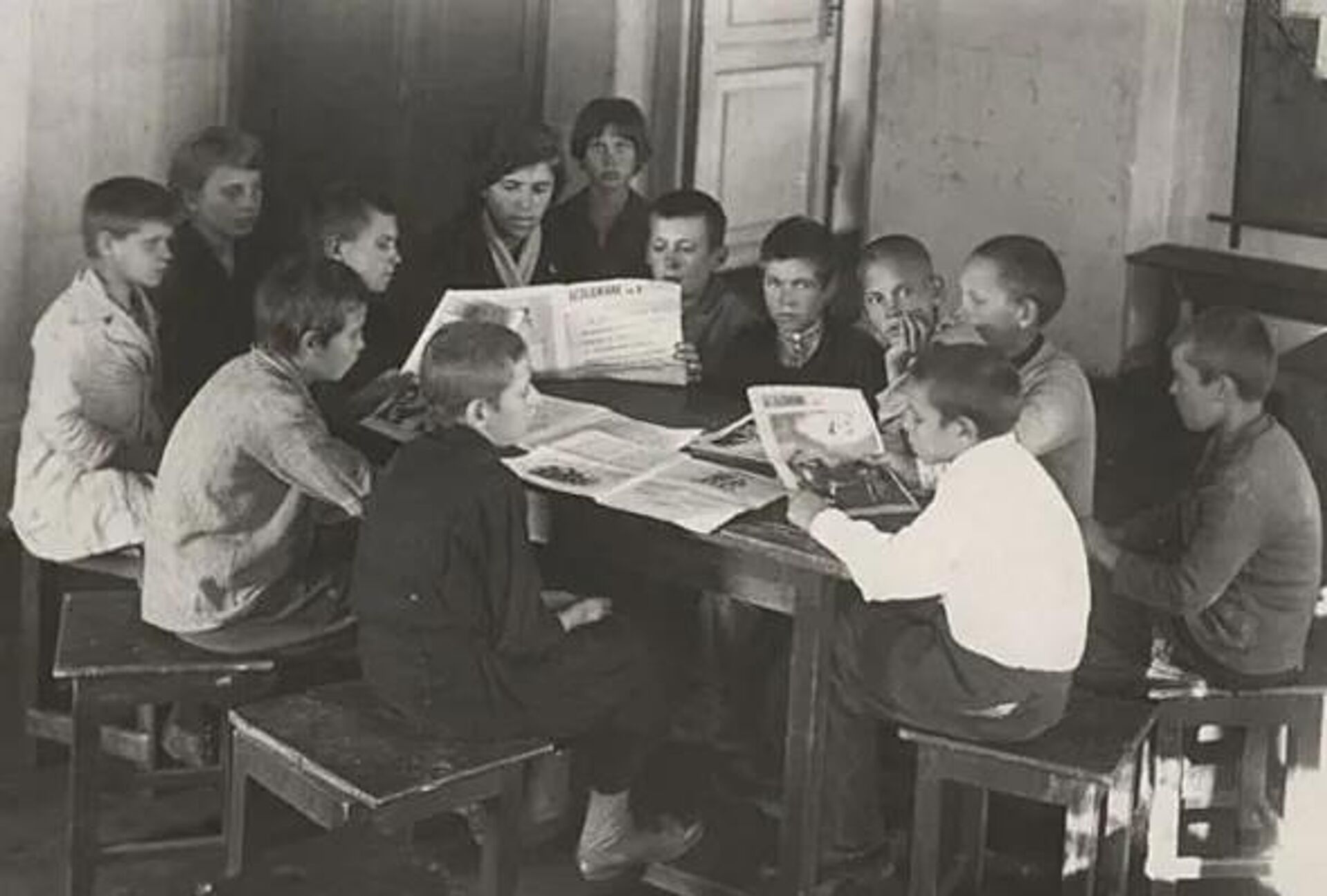 Советские школьники, 1950-е годы - РИА Новости, 1920, 30.05.2026