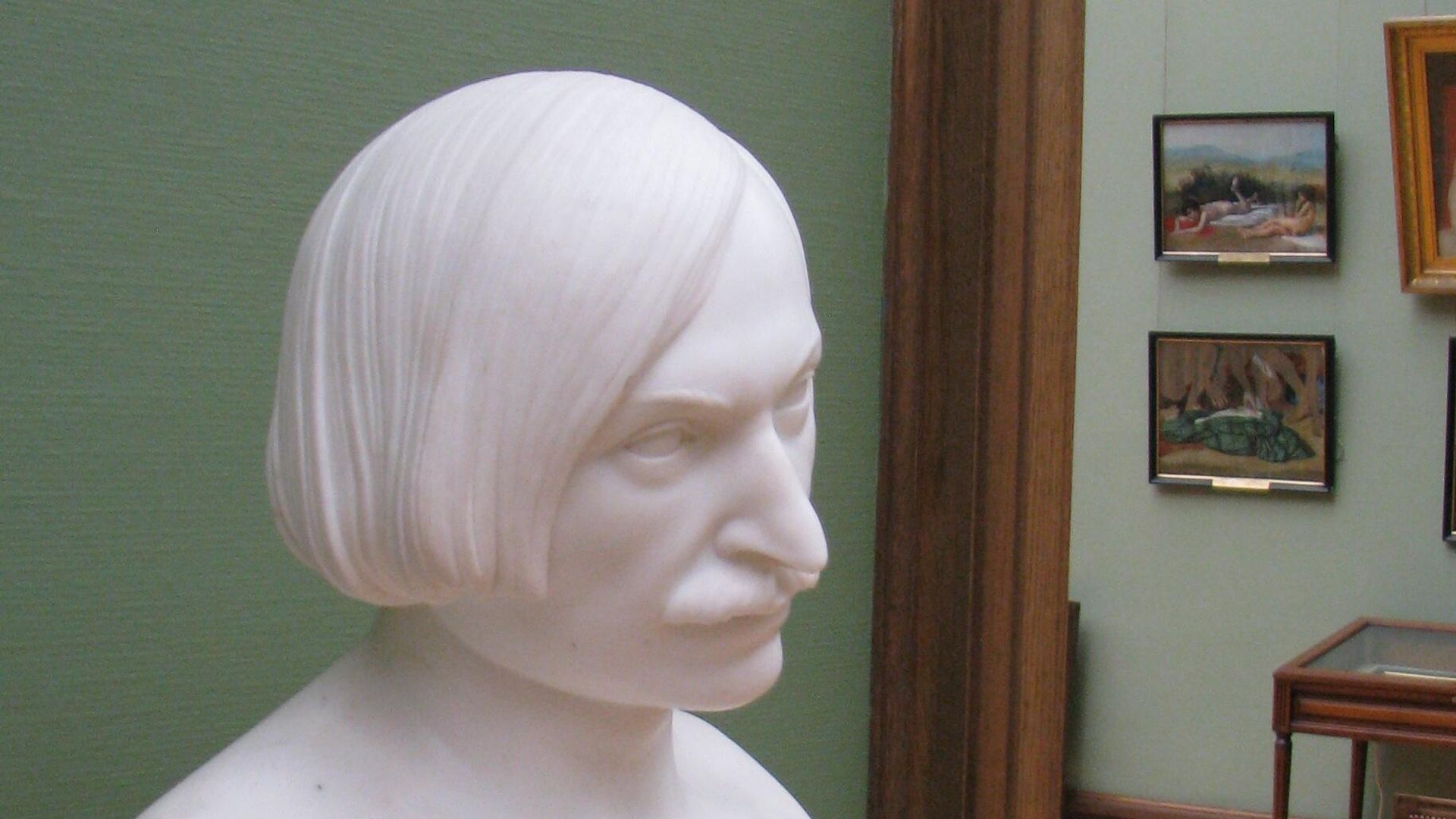 Николай Рамазанов Портрет Н.В. Гоголя, 1854 год, ГТГ - РИА Новости, 1920, 11.06.2024