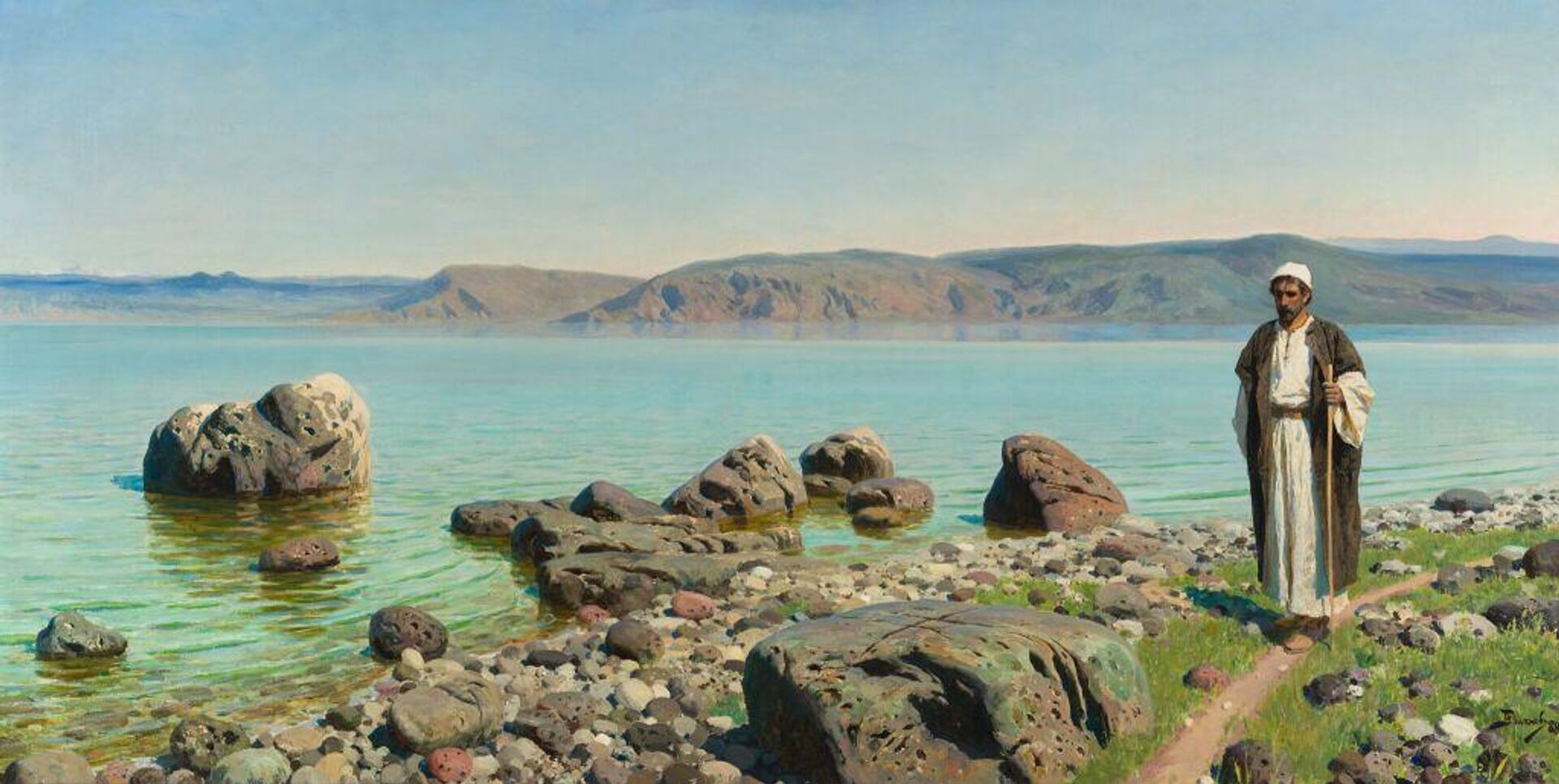 Василий Поленов На Тивериадском (Генисаретском) озере, 1888 год, ГТГ - РИА Новости, 1920, 30.05.2026