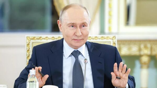 Встреча президента РФ Владимира Путина с руководителями международных информационных агентств