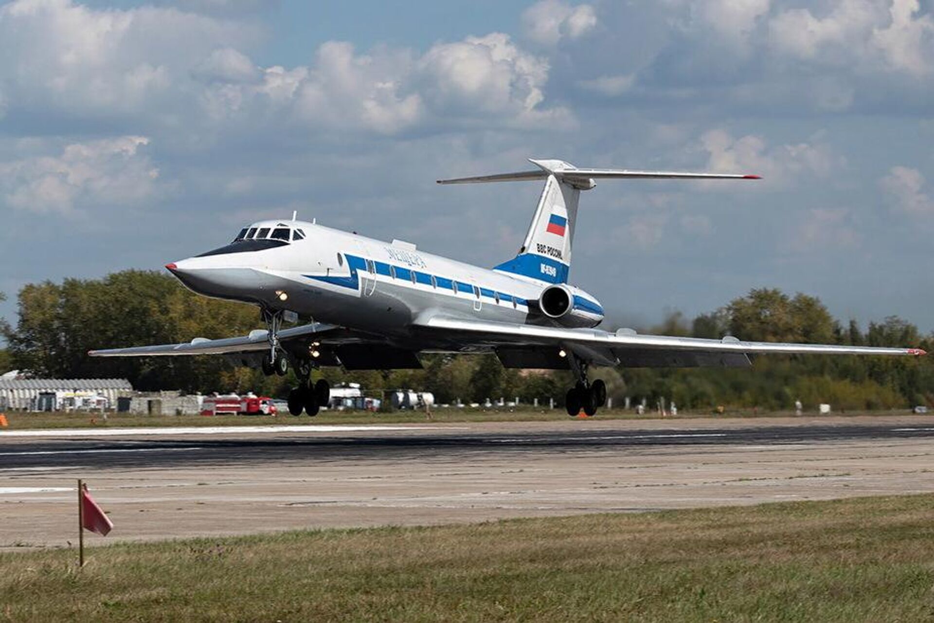 Учебный самолёт Ту-134УБЛ - РИА Новости, 1920, 06.06.2026