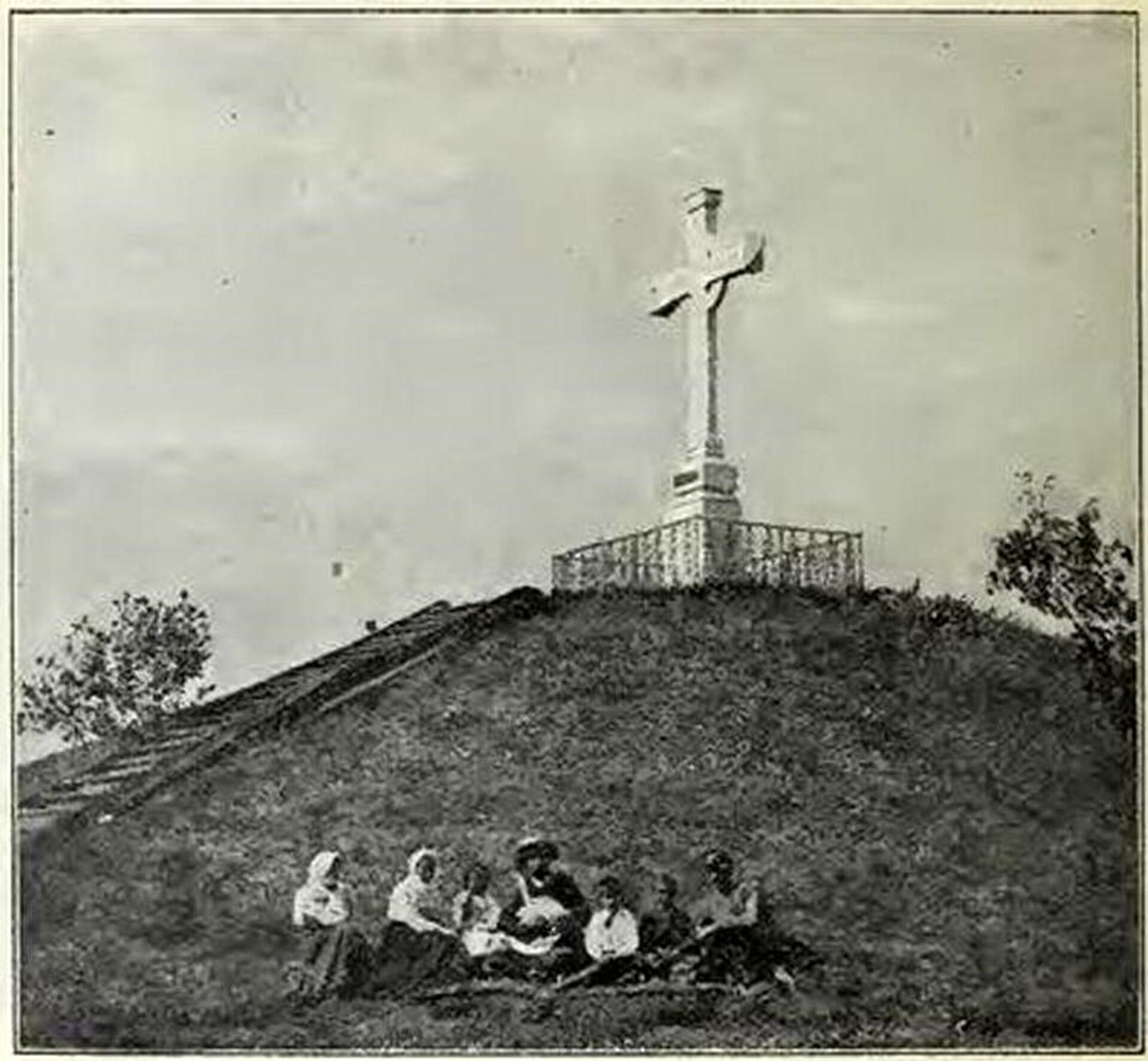 Могила и памятник Т.Г. Шевченко в Каневе, 1912 год - РИА Новости, 1920, 07.06.2026