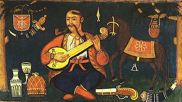 Полулегендарный Мансур – сын Мамая, былинный "казак Мамай" и предок Ивана Грозного