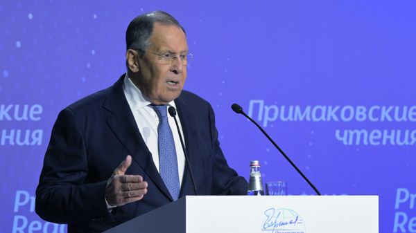 Глава МИД РФ С. Лавров выступил на форуме Примаковские чтения
