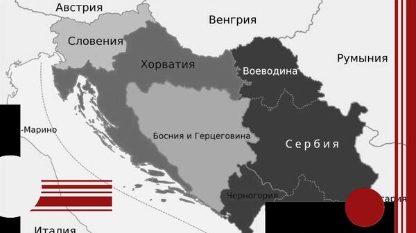 Карта Югославии