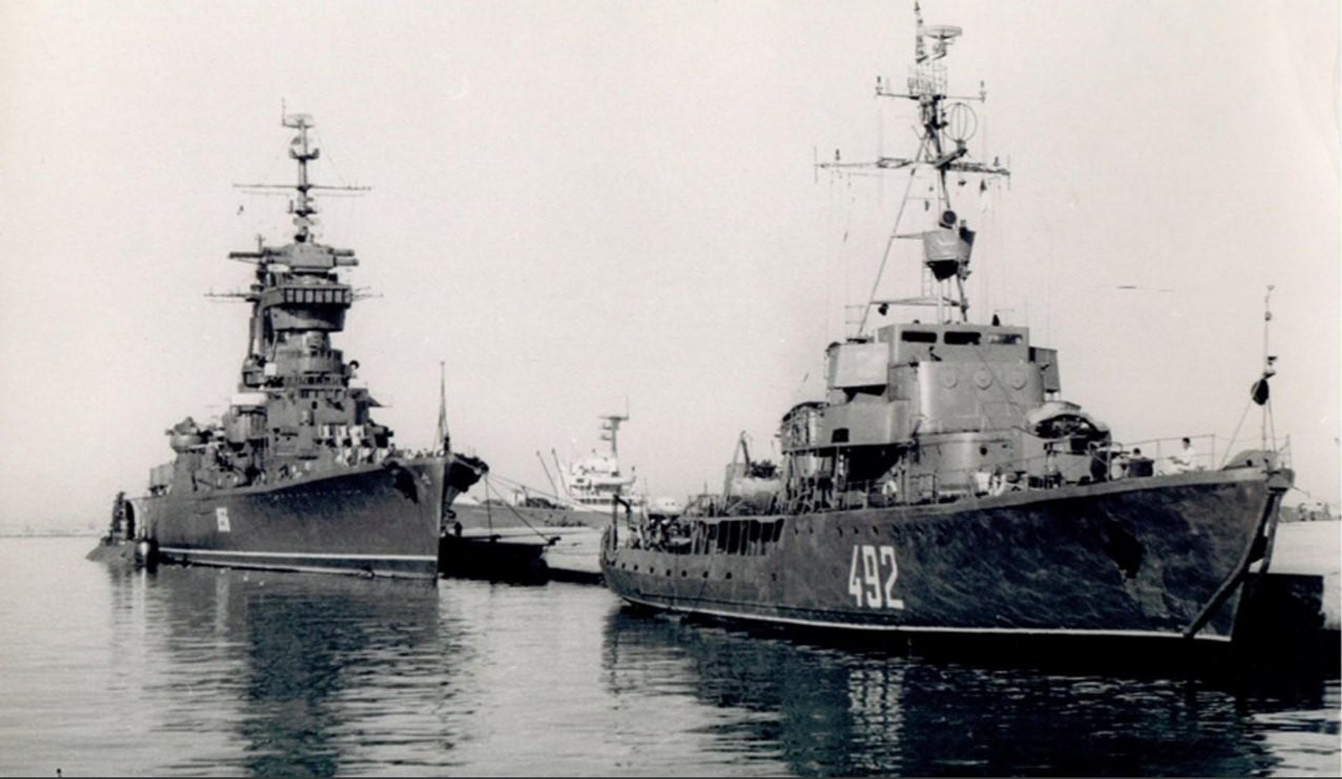 Крейсер Михаил Кутузов в Алжире, 1969 год. - РИА Новости, 1920, 28.06.2026