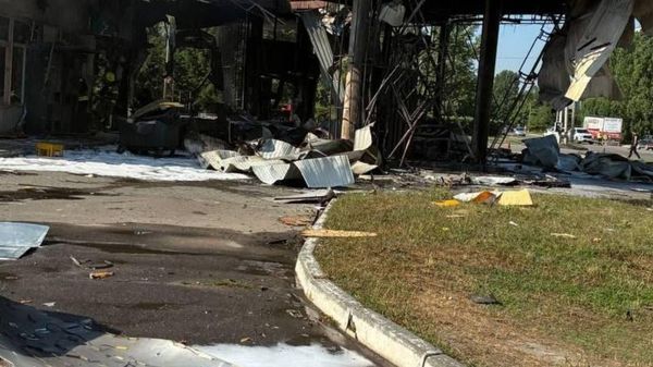 ‼ «Герань» поразила газовую станцию в Сумах