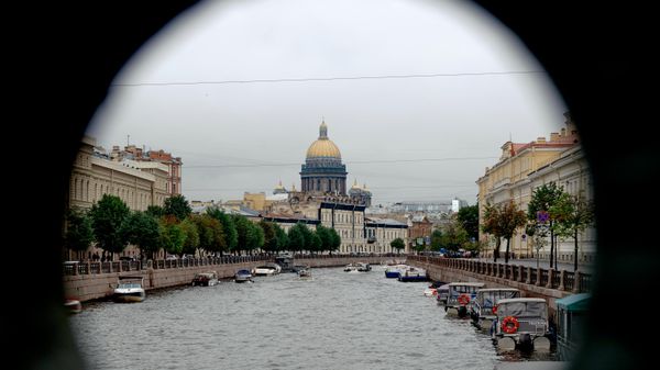 Пасмурная погода в Санкт-Петербурге