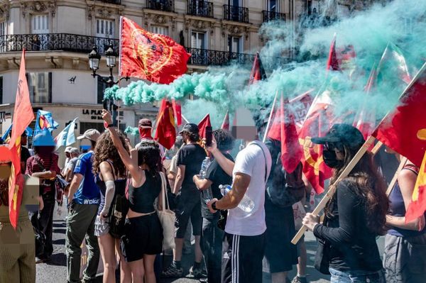 Демонстрация против НАТО во Франции