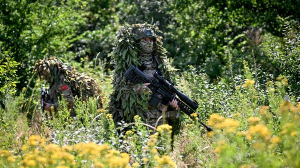 Боевое слаживание снайперских пар группировки войск Центр на Добропольском направлении СВО Боевое слаживание снайперских пар группировки войск Центр на Добропольском направлении СВО