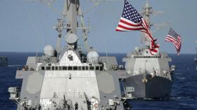 Ракетные эсминцы ВМС США в Тихом океане Ракетные эсминцы ВМС США в Тихом океане