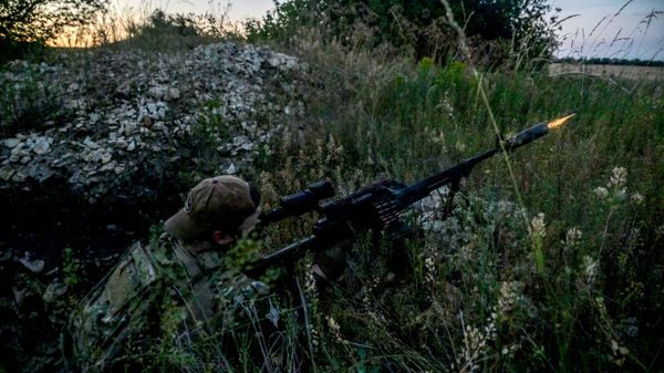 Боевая работа мобильной огневой группы отряда Русь в ЛНР Боевая работа мобильной огневой группы отряда Русь в ЛНР