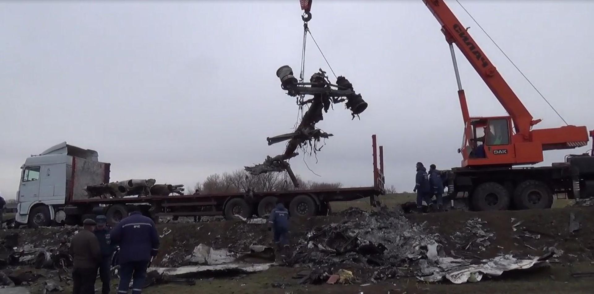 Работы на месте крушения самолёта рейса МН-17, Грабово, ДНР - РИА Новости, 1920, 16.07.2026