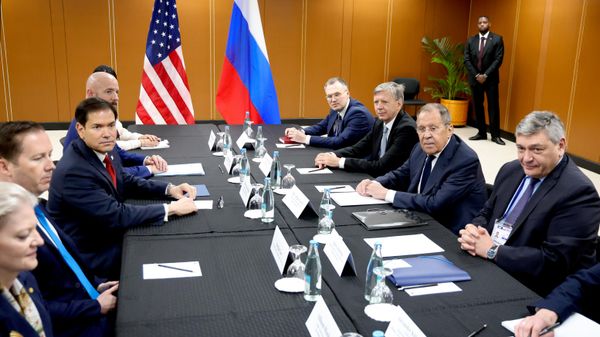 Встреча главы МИД РФ Сергея Лаврова и госсекретаря США Марко Рубио