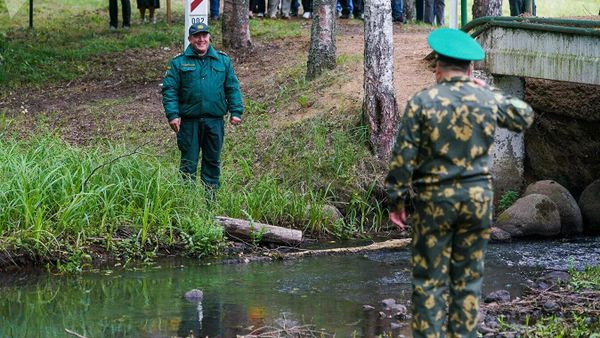 Граница Белоруссии и Латвии