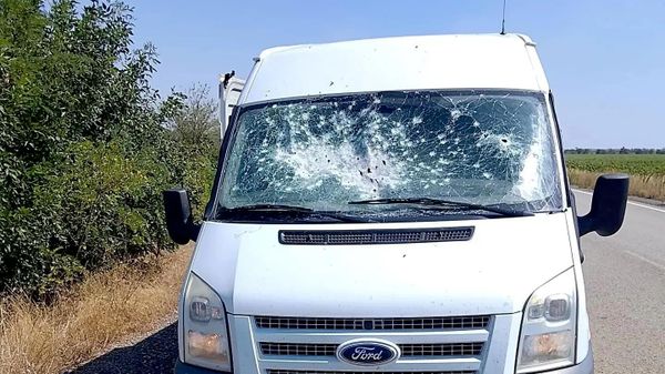 В районе Дружбовки вражеский БПЛА Хорнет атаковал гражданский автомобиль