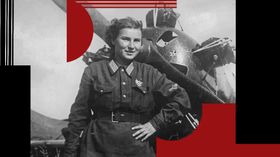 Лидия Литвяк - инструктор ОСОАВИХИМа. Довоенное фото