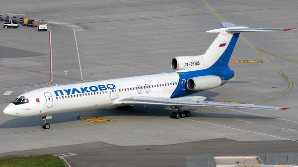 Ту-154М, потерпевший крушение в Донецкой области  22 августа 2006 года