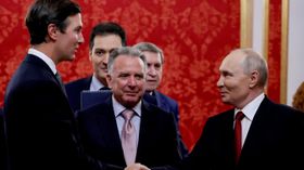 Встреча президента Владимира Путина со Стивом Уиткоффом и Джаредом Кушнером