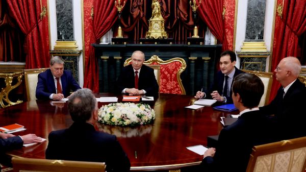 Встреча президента Владимира Путина со Стивом Уиткоффом и Джаредом Кушнером