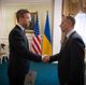 Сергей Корецкий с временным поверенным в делах США на Украине Полом Хьюстоном