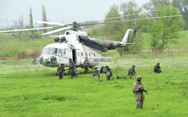 Украинские военные начали штурм города Славянска