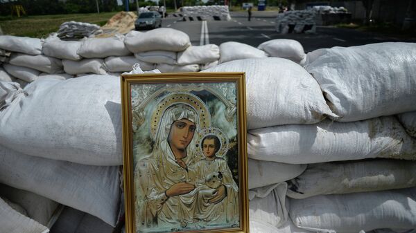 "Икона спасла 20 бойцов": ополченец "Корсар" о вере и неразорвавшейся мине в блиндаже под Славянском