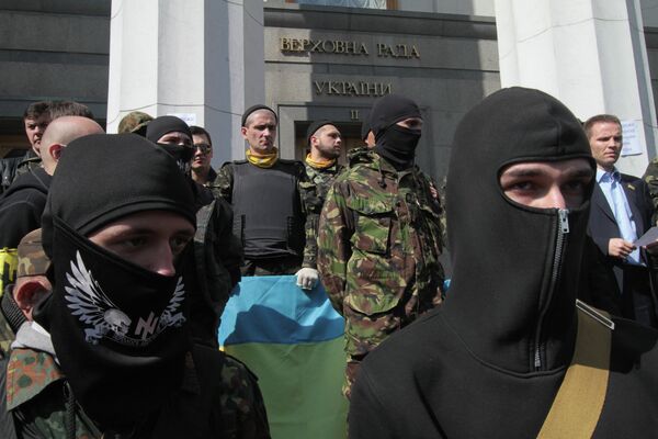 Митинг за отставку главы МВД Украины А.Авакова в Киеве