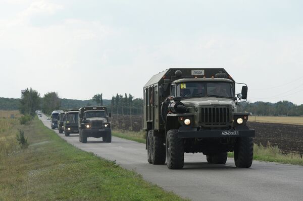 Украинские военнослужащие отправились на родину из Ростовской области