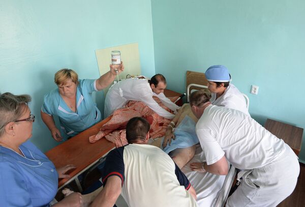 Ситуация в Горловке Донецкой области