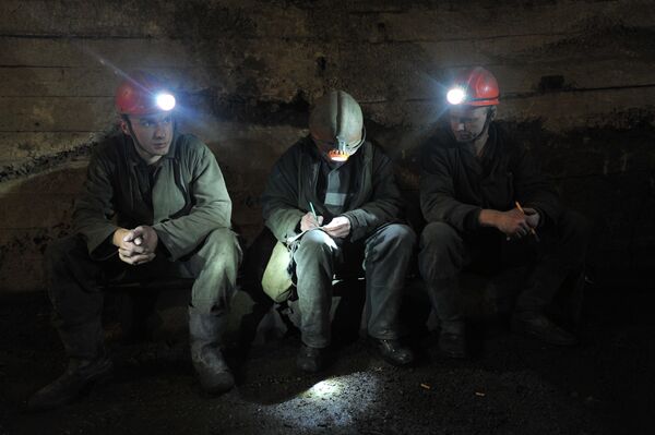 Работа шахты Магнетитовая в Свердловской области