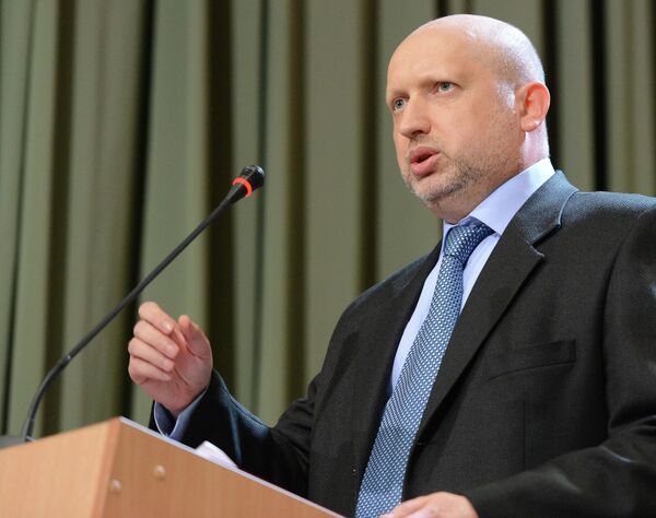 Премьер Украины А.Яценюк и спикер Рады А.Турчинов возглавили новую партию Народный фронт