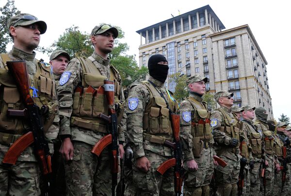 Отправка добровольческого батальона Сич в зону вооруженного конфликта Отправка добровольческого батальона Сич в зону вооруженного конфликта