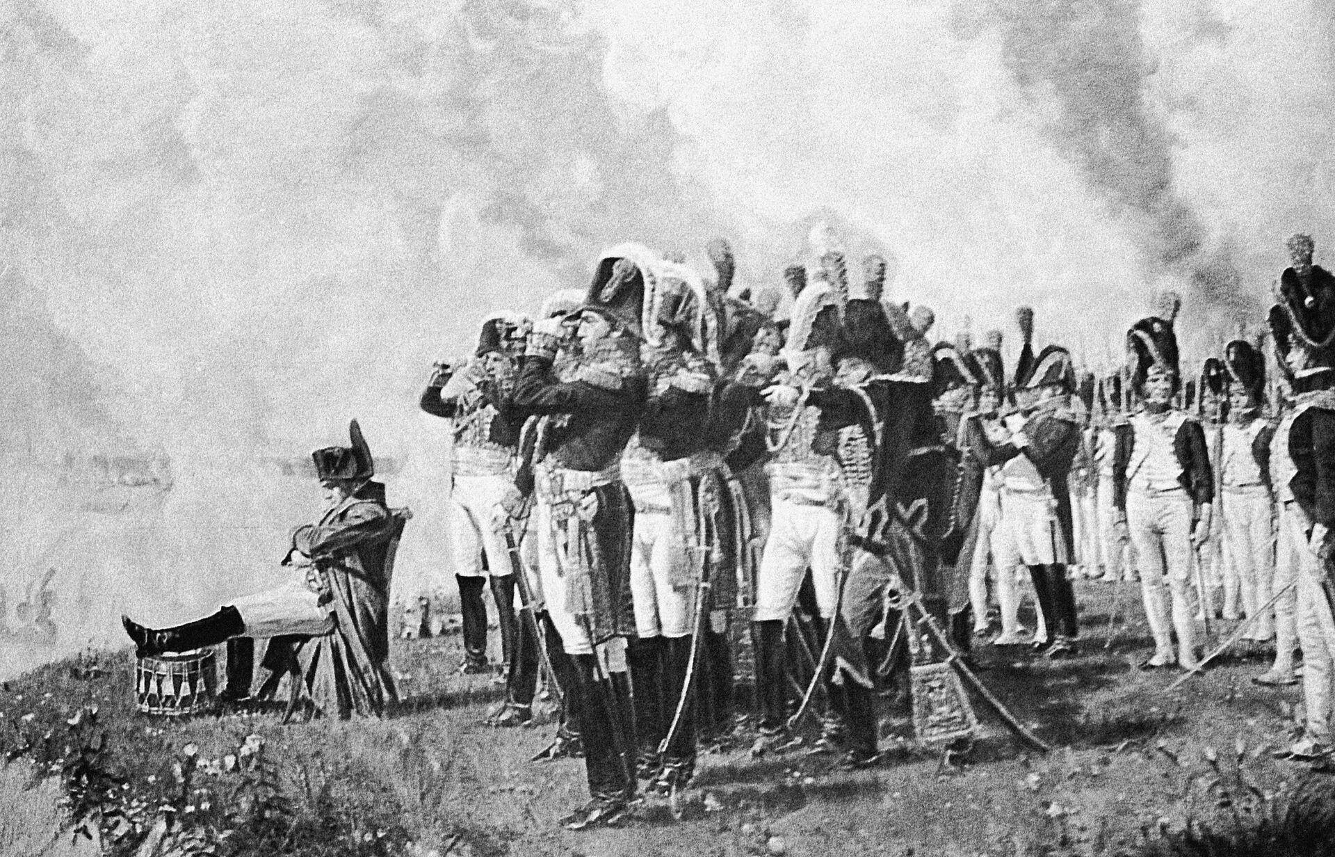 Картина В.Верещагина Наполеон на Бородинских высотах - РИА Новости, 1920, 05.12.2025