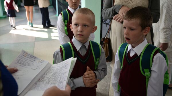 Дети беженцев из Украины в российских школах
