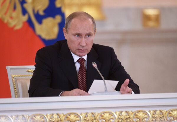 В.Путин провел заседание Совета по развитию гражданского общества