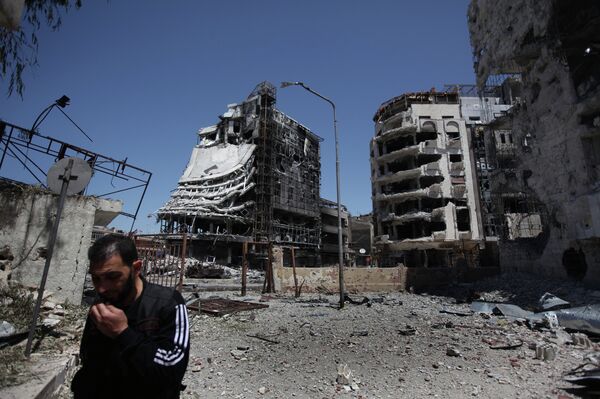 Сирийский город Хомс Сирийский город Хомс