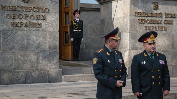 Представление С.Полторака в МО Украины