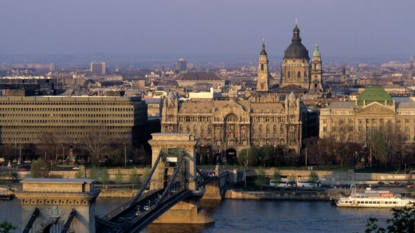 Вид на город Будапешт