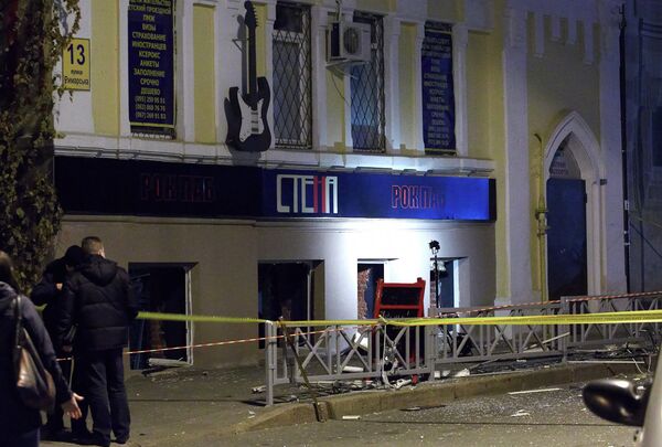 Последствия взрыва в ночном клубе Харькова Последствия взрыва в ночном клубе Харькова