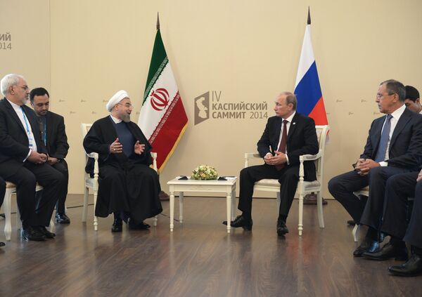 В.Путин принимает участие в четвертом Каспийском саммите