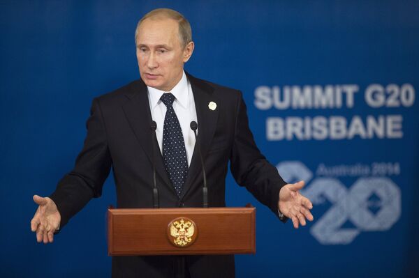 В.Путин принимает участие в саммите Группы двадцати. День второй