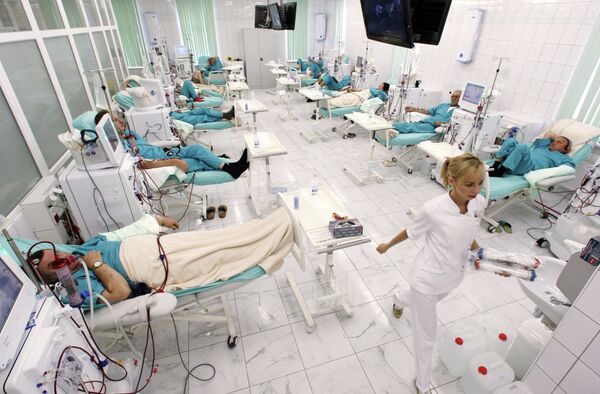 Работа центра амбулаторного диализа в Калининграде
